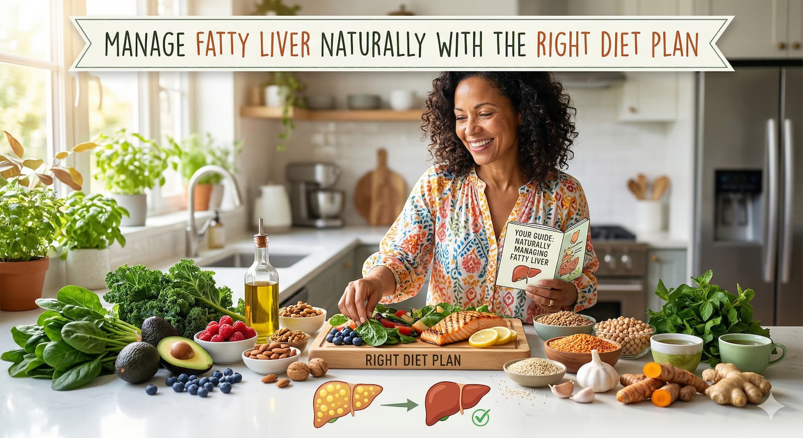Manage Fatty Liver Naturally with the Right Diet Plan