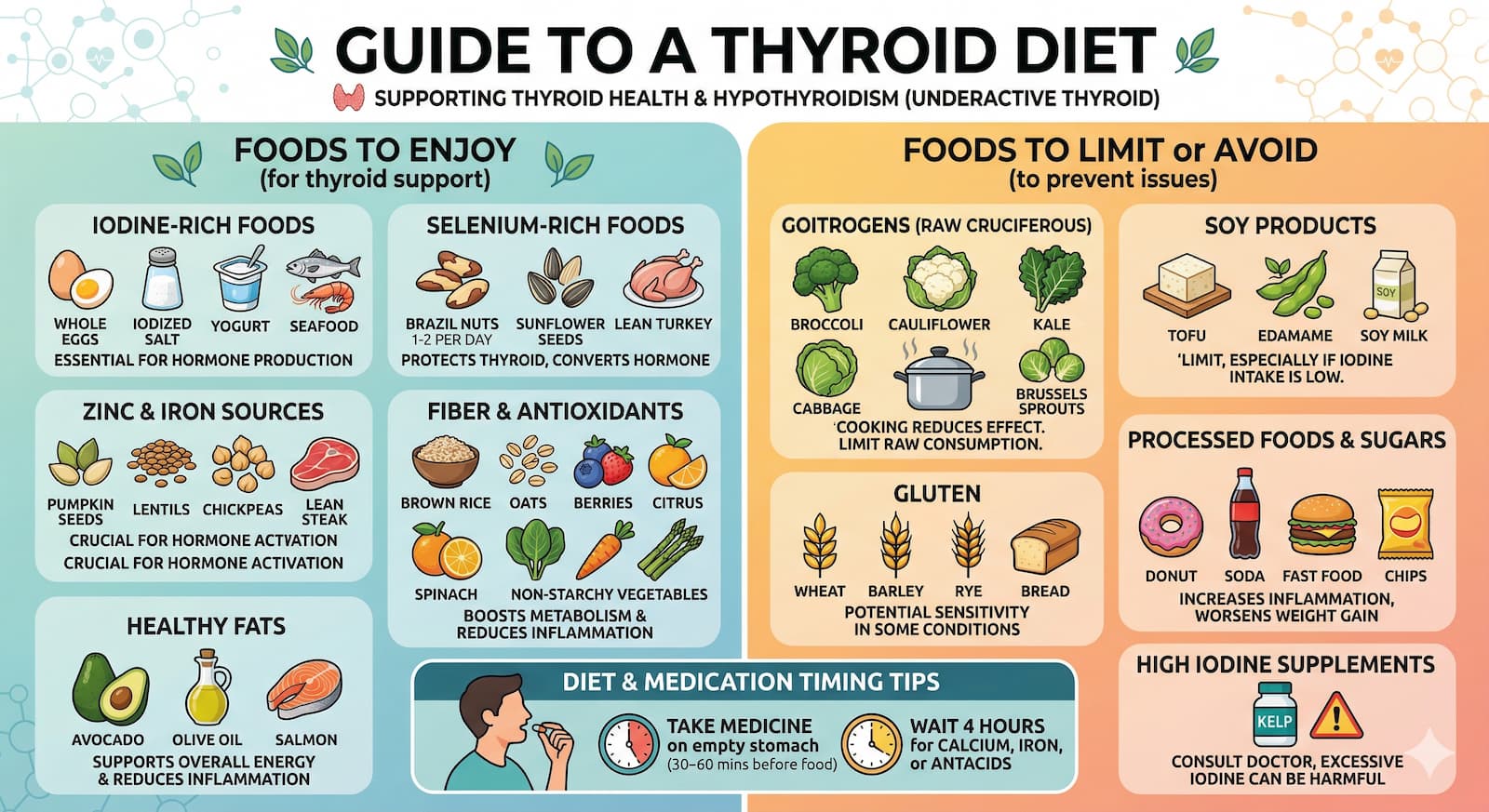 Manage Thyroid Naturally with the Right Diet Plan