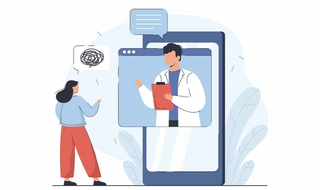 What is Online Therapy for mental health problems