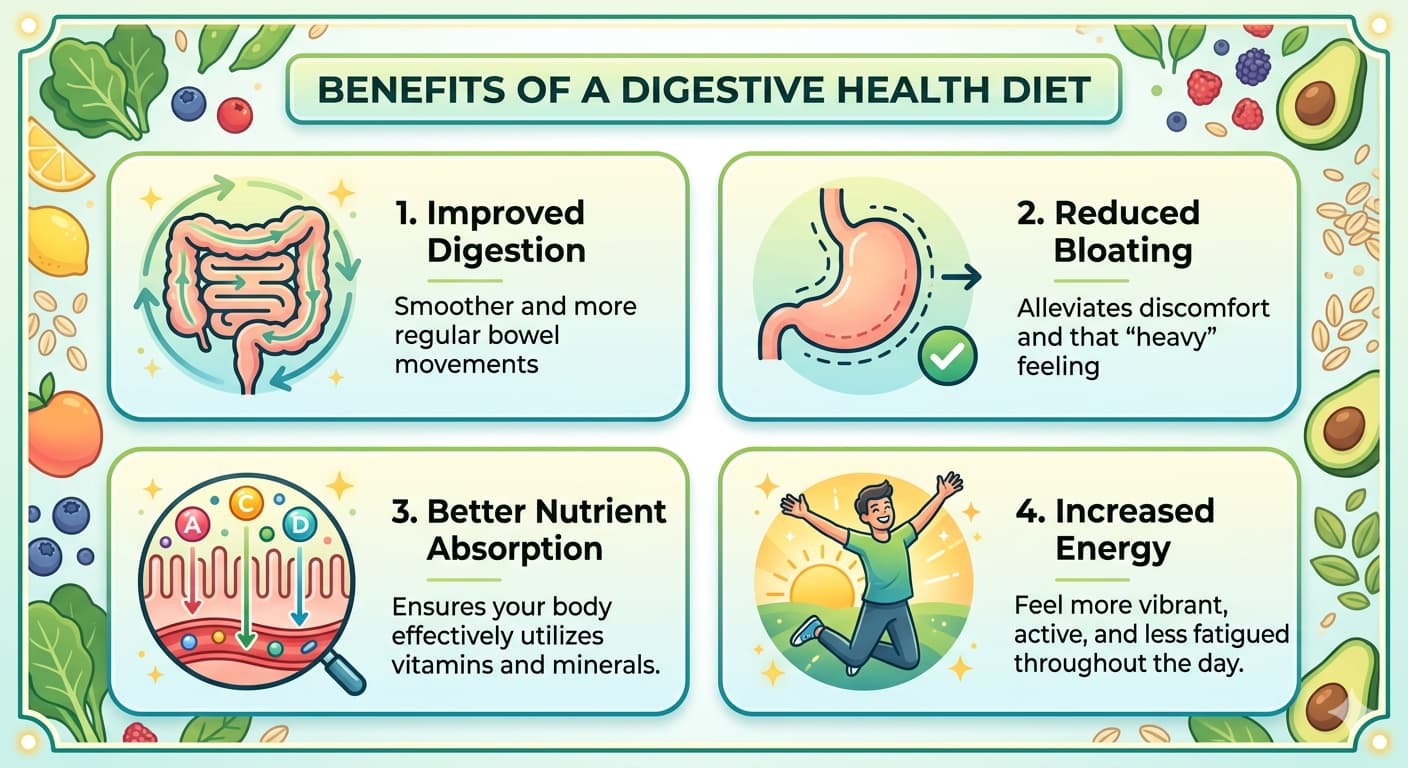 Benefits of Digestive Health Diet