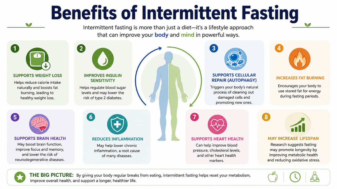 Benefits of Intermittent Fasting