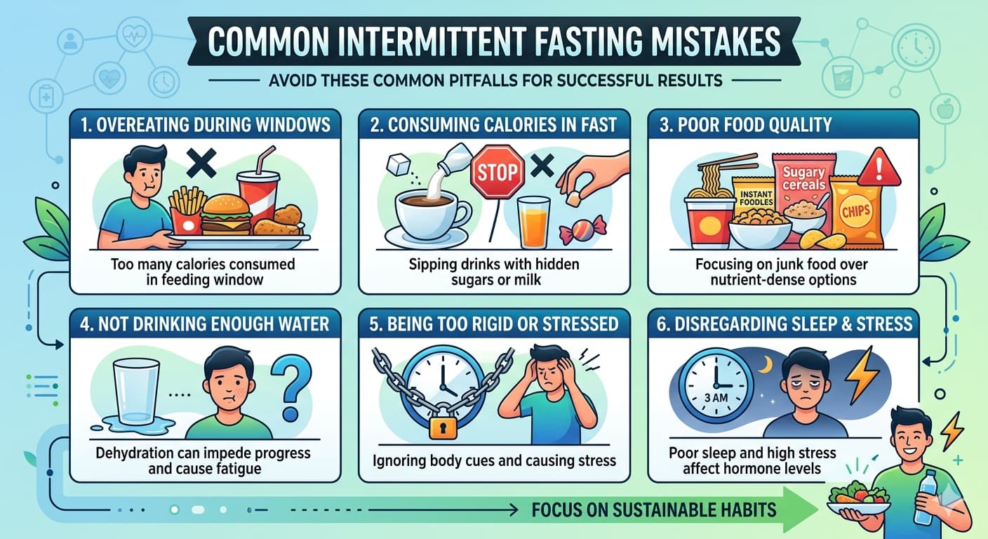 Common Intermittent Fasting Mistakes