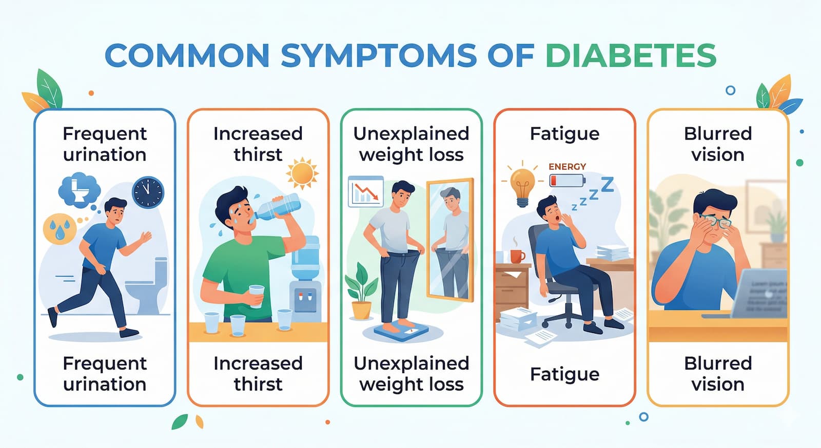 Common Symptoms of Diabetes