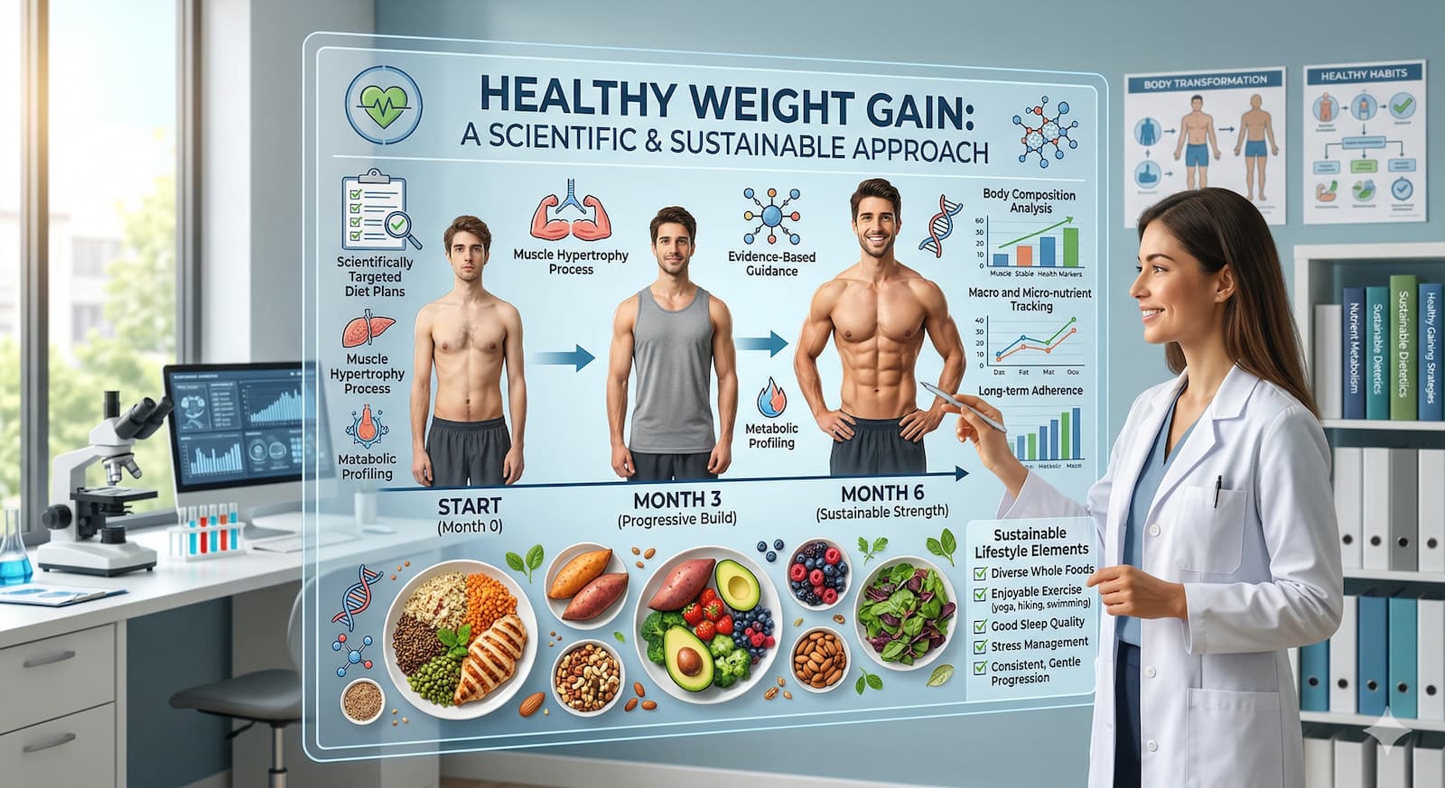 Healthy Weight Gain: A Scientific & Sustainable Approach