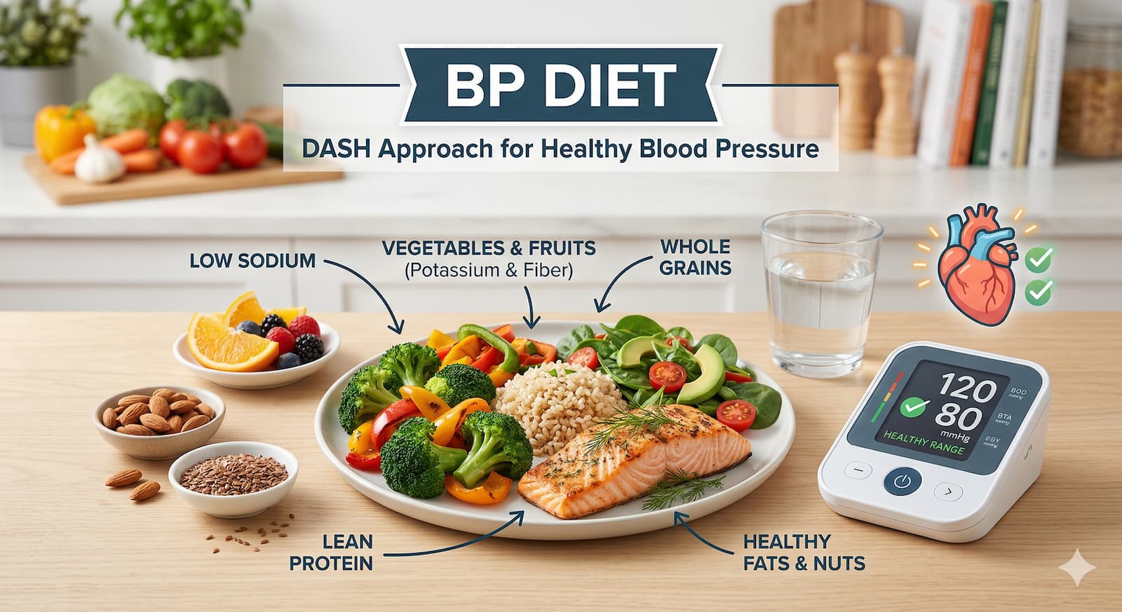 Manage High Blood Pressure Naturally with the Right Diet