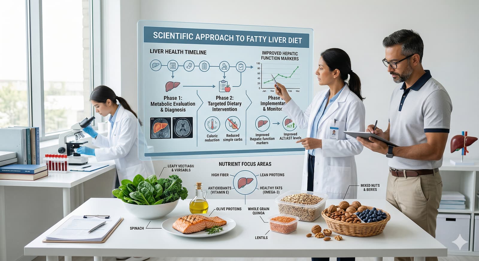 Scientific Approach to Fatty Liver Diet