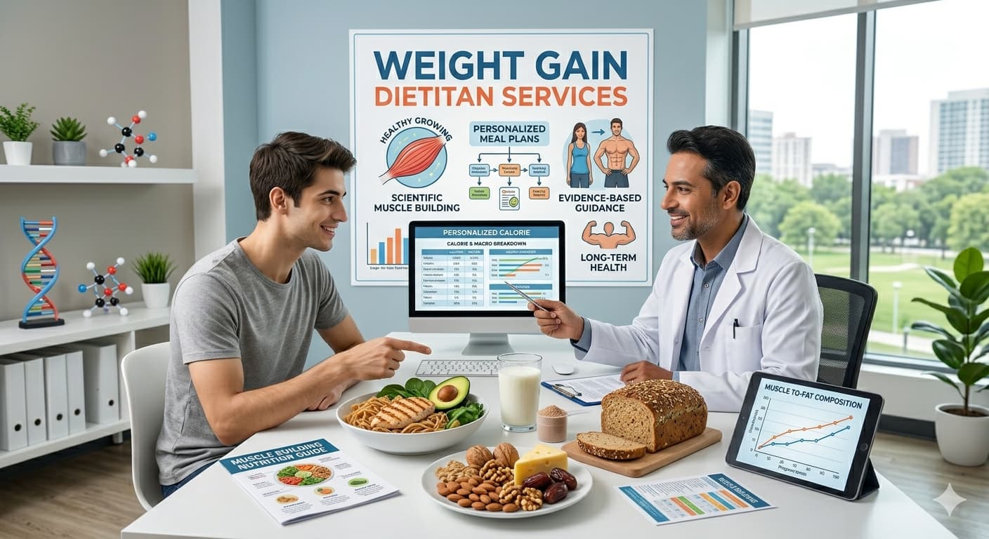 Weight Gain Dietitian Services