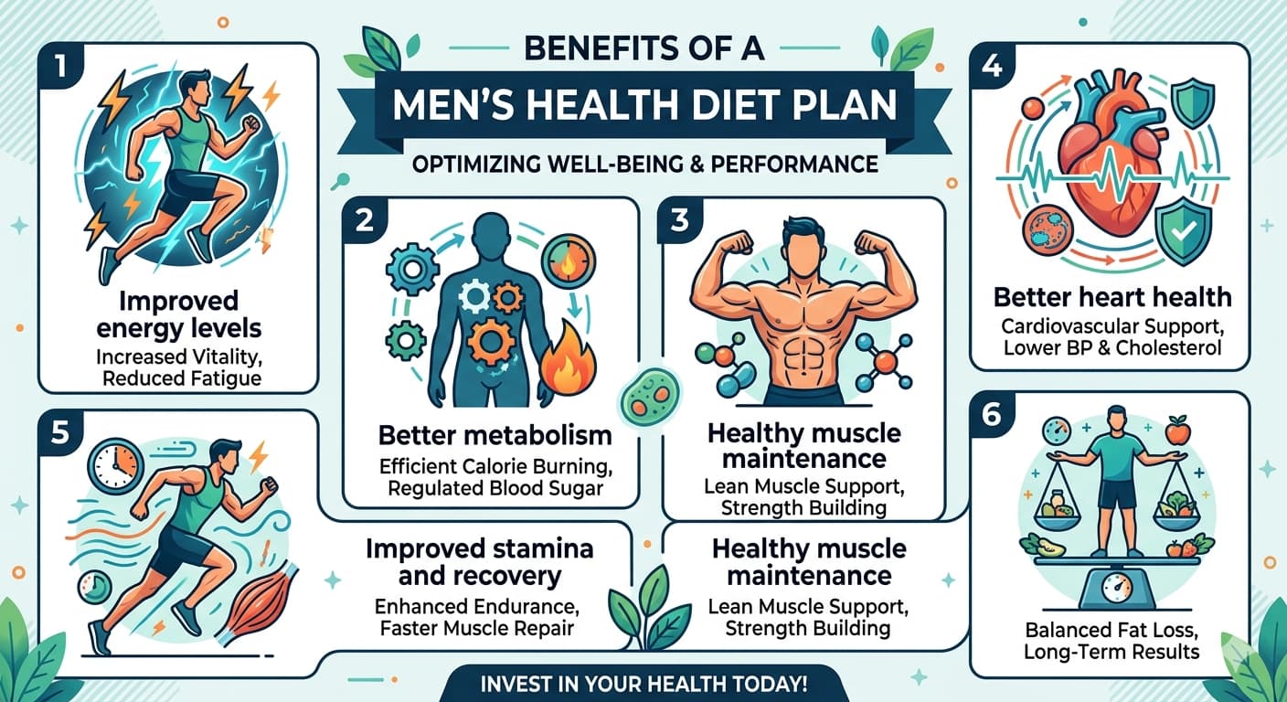 Benefits of a Men's Health Diet Plan