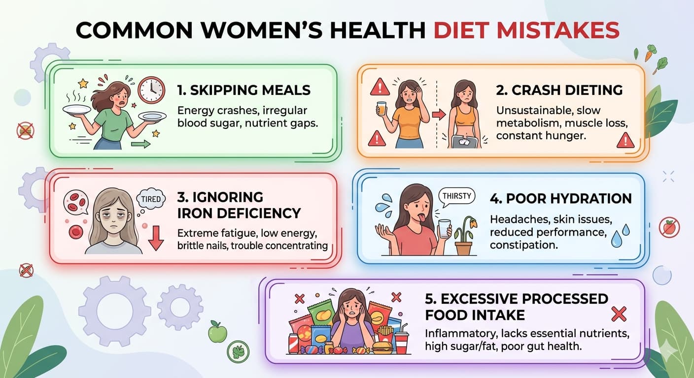 Common Women's Health Diet Mistakes