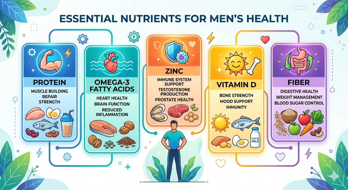 Essential Nutrients for Men's Health