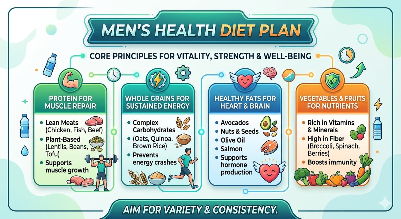 Men's Health Diet Plan in India